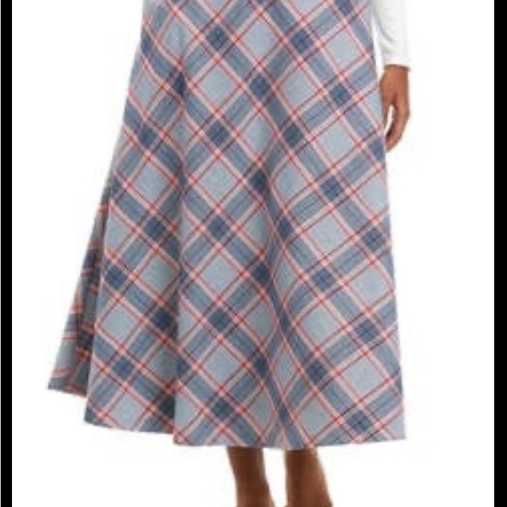Bilmore sPlaid A-Line Skirt